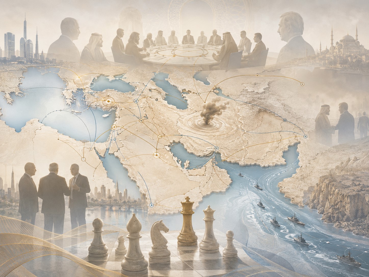 الجانب الثالث و عزف أميركي بارد على أعصاب العالم الملتهب