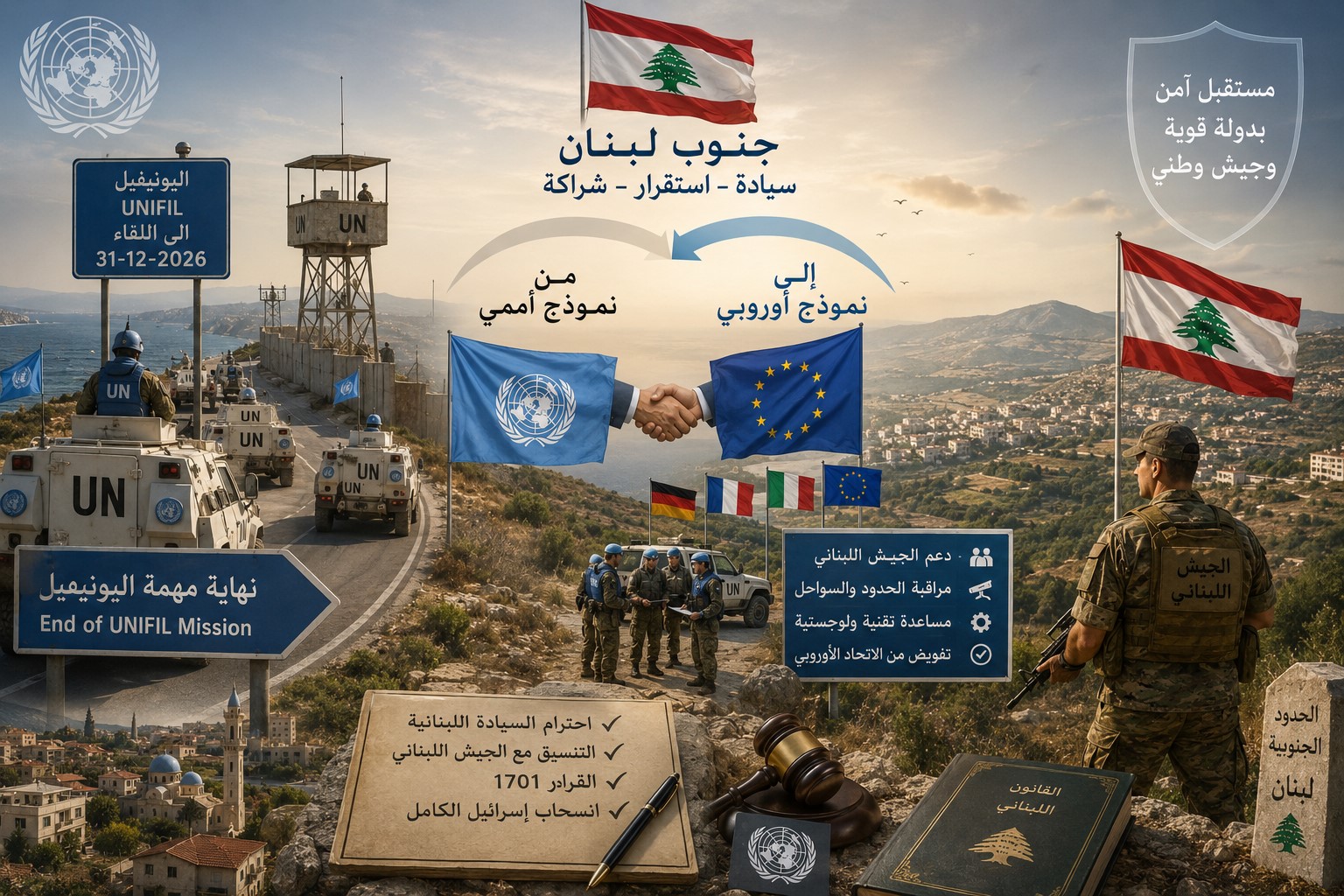 من اليونيفيل إلى القوة الأوروبية… هل يتغير وجه جنوب لبنان؟