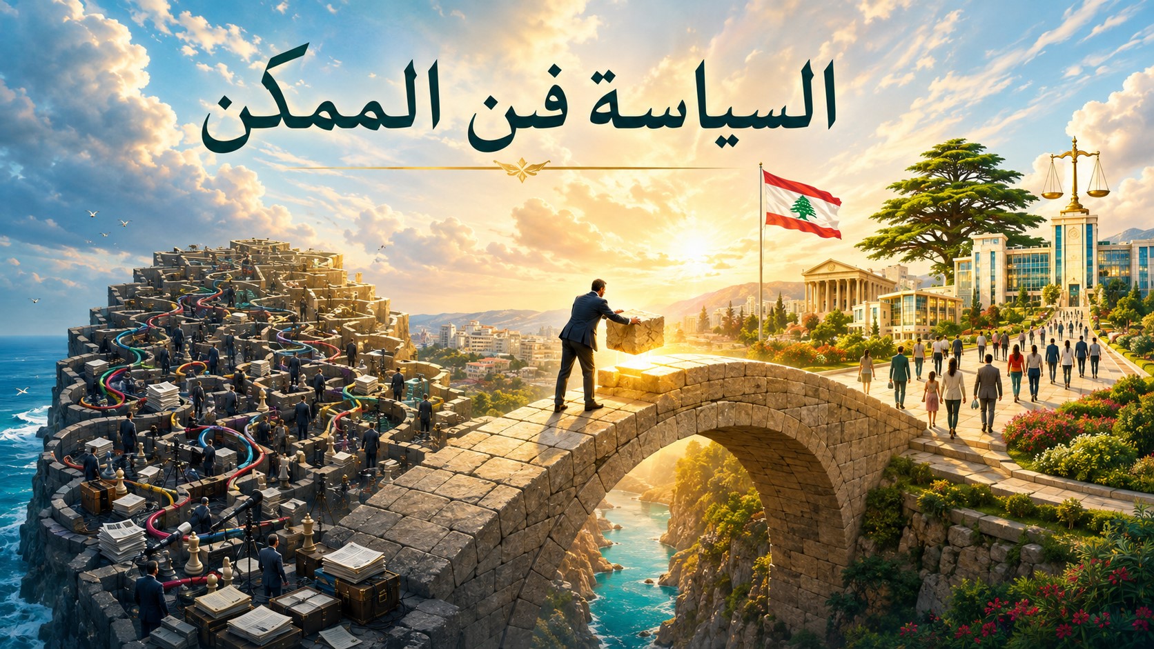 «السياسة فن الممكن، لكن العظماء هم مَن يجعلون المستحيل ممكنًا»