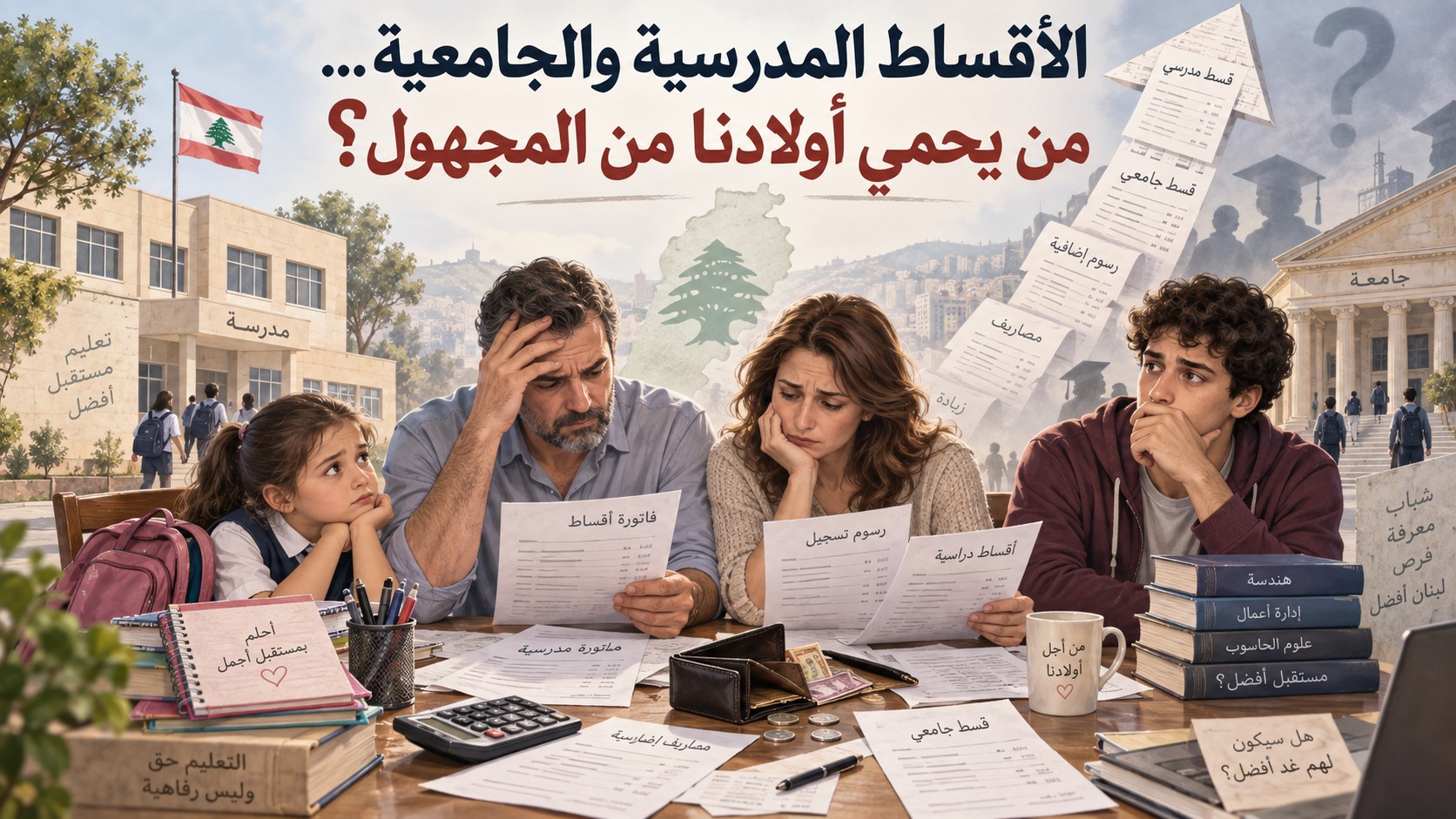 الأقساط المدرسية والجامعية… من يحمي أولادنا من المجهول؟